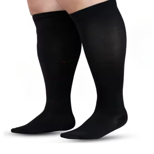 PlusFit - Kompressionsstrümpfe für breite & kräftige Waden - 20-30 mmHg