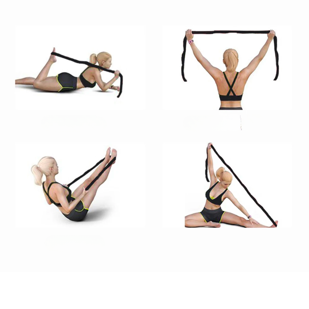 PilatesFlex – Dehn- & Flexibilitätsband mit Schlaufen